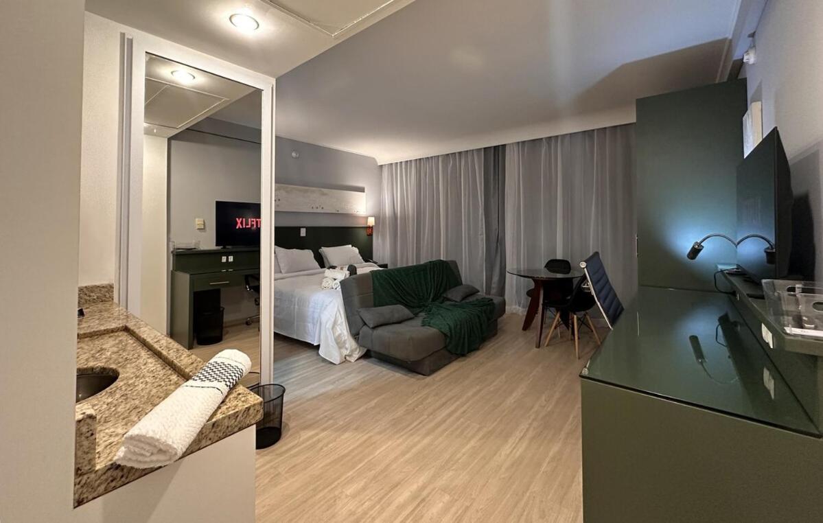 Flat 1309 No Hotem M&lia Ibirapuera Com Vaga Apartamento